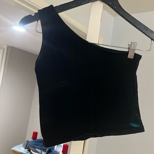 One shoulder Brandy Melville top